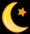 Monthly Moon Calendar - 2021 - January